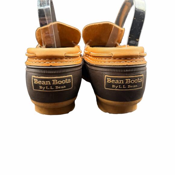 Vintage L.L. Bean Bean Boots Duck Shoes Women’s 9 | Made in Maine Rubber Moc - Picture 4 of 15